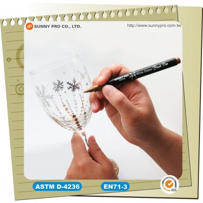 Multi-Surface 1.0-2.0 mm Brush Glass Marker party