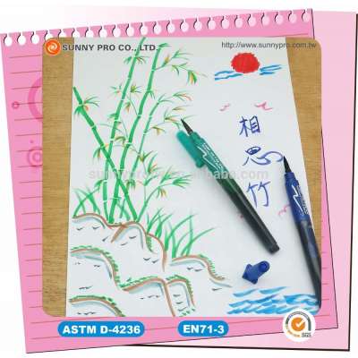 Imprinted logo Top sell Versatile Portable Brush pen for hobby