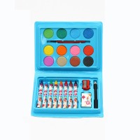 Cheap Price 24PCS Drawing art set for kids as gift with crayon,color pen etc.