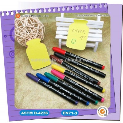 Custom logo print Crazy Sale Writes PP Fineliners hobby craft