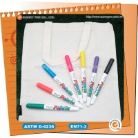 OEM ODM Colorful permanent pen Fabric Marker pens