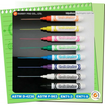 Menu Chalk Festival Bullet nib neon Window Markers